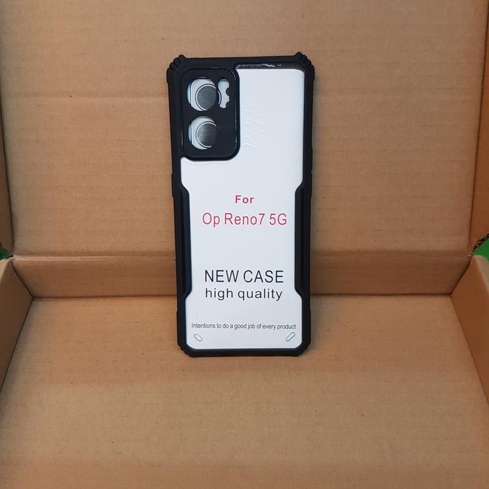 Gambar Case OPPO RENO 7 5G Shockproof Clear Case Premium dari Menarame Kota Bandung Tokopedia