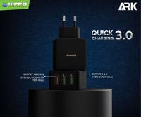Gambar Hippo Ark 3 Adaptor Charger Quick Charge 3.0 TOTAL 30 W 3 port USB dari Hippo Official Yogyakarta Kota Yogyakarta 3 Tokopedia