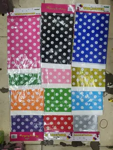 108x180cm TAPLAK MEJA table cover MOTIF plastik pesta party ulang tahu