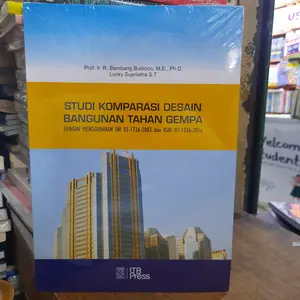 Studi komparasi desain bangunan tahan gempa.