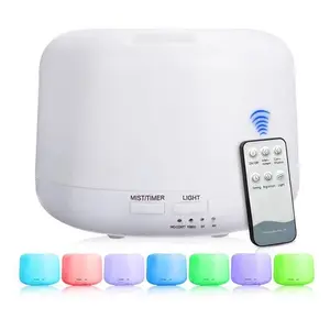 Humidifier Air Aromaterapi Difuser 300 ml 7 Colour LED Dengan Remote