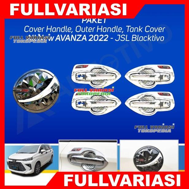 Gambar Paket Cover Outer Handle Tank Cover Avanza 2022 JSL Chrome 3 Barang dari Full Variasi Jakarta Kota Administrasi Jakarta Timur Tokopedia