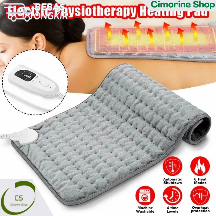 Heating Pad Mat Alas Selimut Bantal Terapi Pemanas Penghangat Elektrik