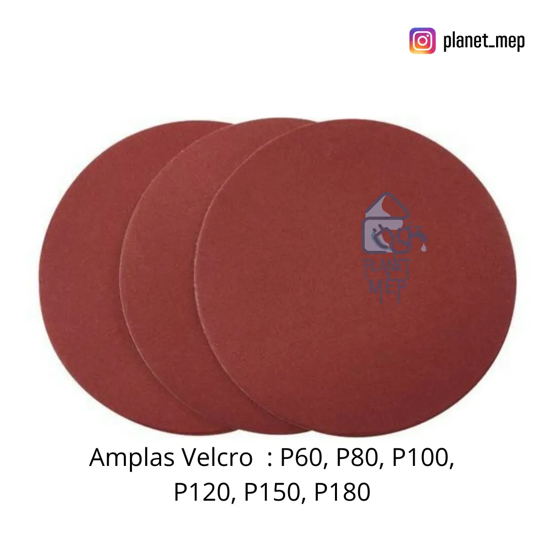 AMPLAS BULAT VELCRO 4 INCH