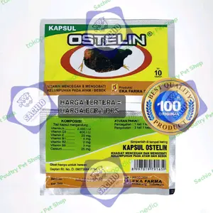Ostelin Obat Ayam Lumpuh Isi10Kapsul Eka Farma