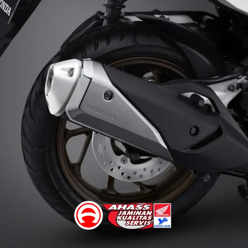 Garnish Cover Muffler (Aksesoris Knalpot) New Vario 160 Original Honda