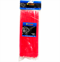 Gambar TORA Kabel Tis Nylon 3.6 x 250 mm - Tali Ikat Warna Merah 100 Pcs dari Tora Official Shop Kab. Bandung 2 Tokopedia