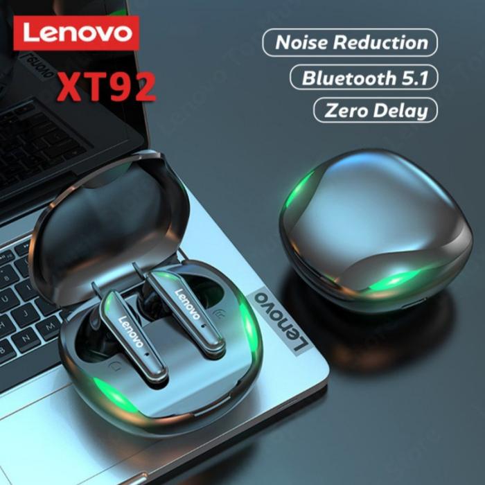 Gambar TWS Gaming Lenovo XT92 Bluetooth 5.1 dari Avant Techno Kota Denpasar Tokopedia