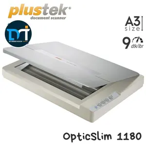Plustek OpticSlim 1180 - Flatbed Scanner Support F4 I A3
