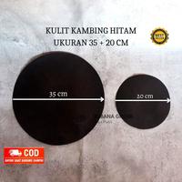 Gambar Kulit dut ketipung kendang kulit kambing buat Dut 40 cm atau blem uku - 20cm dari Rebanagresiktigaputri Kab. Gresik 3 Tokopedia