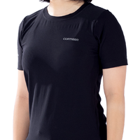 Gambar Cortiger - CORE OPTIMUS "PxD RUNNING JERSEY BLACK" WOMEN SHORT dari Cortiger Kota Surabaya 2 Tokopedia