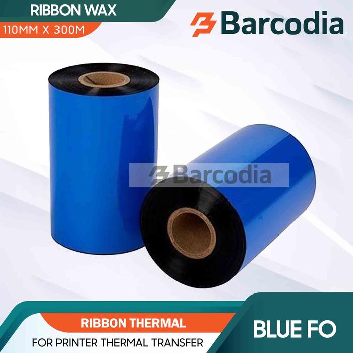 Gambar Ribbon Refill Thermal Ribbon Wax Barcode Face Out 110mmX300m Ribbon Printer Thermal dari Barcodia Kota Administrasi Jakarta Pusat Tokopedia