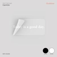 Gambar Sign Today Is A Good Day Sticker Cermin Hitam Putih - INPI HOUSE - Hitam, 52x6 cm dari INPI HOUSE Official Kota Bandung 2 Tokopedia