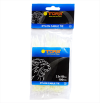 Gambar TORA Kabel Tis Nylon 2.5 x 100 mm - Tali Ikat Warna Putih 100 Pcs dari Tora Official Shop Kab. Bandung 2 Tokopedia