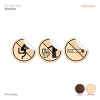Gambar Sign Sticker Aturan Larangan Toilet 1 Set - INPI HOUSE dari INPI HOUSE Official Kota Bandung 2 Tokopedia