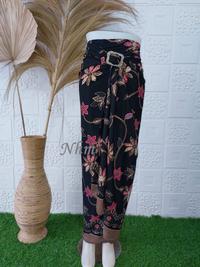 Gambar Rok Lilit Serut, Model Rok Kebaya Silver - Awan Silver dari NHM Online Kota Bekasi 3 Tokopedia