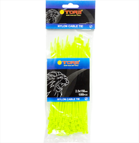 Gambar TORA Kabel Tis Nylon 2.5 x 150 mm - Tali Ikat Warna Hijau 100 Pcs dari Tora Official Shop Kab. Bandung 2 Tokopedia