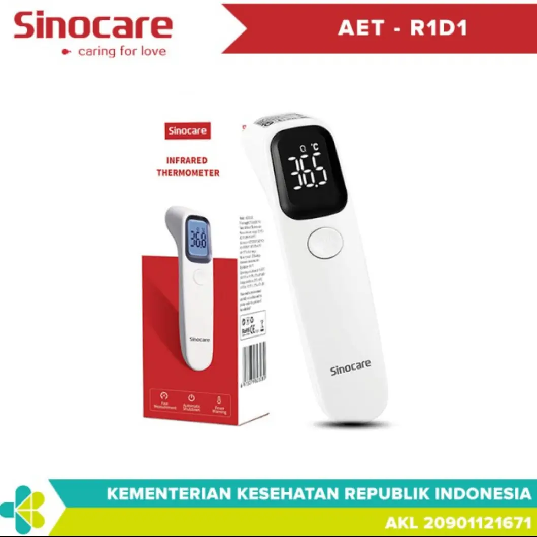 Sinocare Thermometer Digital Infrared AET-R1D1