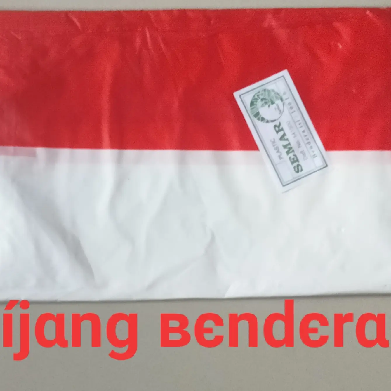 BENDERA PLASTIK CAP SEMAR 100 LEMBAR