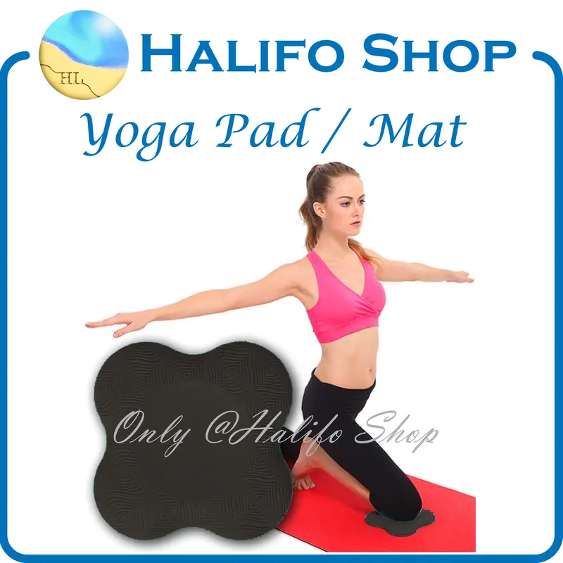 Yoga Knee Pad Tebal Fitness Hand Mat Pad Tatakan Tangan Kaki Gym 0