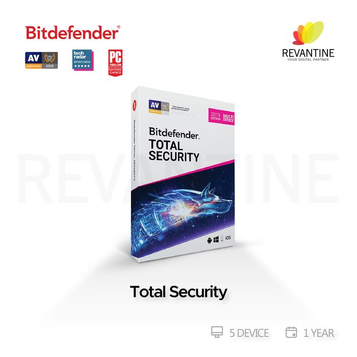 Jual BitDefender Total Security Individual 5 Device 1 dan 2 Year - 1 ...