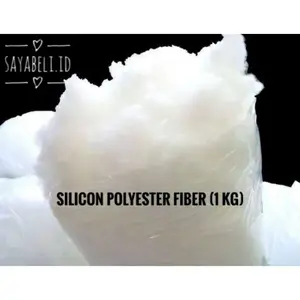 BARU!! SILICON POLYESTER FIBER 1KG/ ISIAN BANTAL GULING BONEKA/