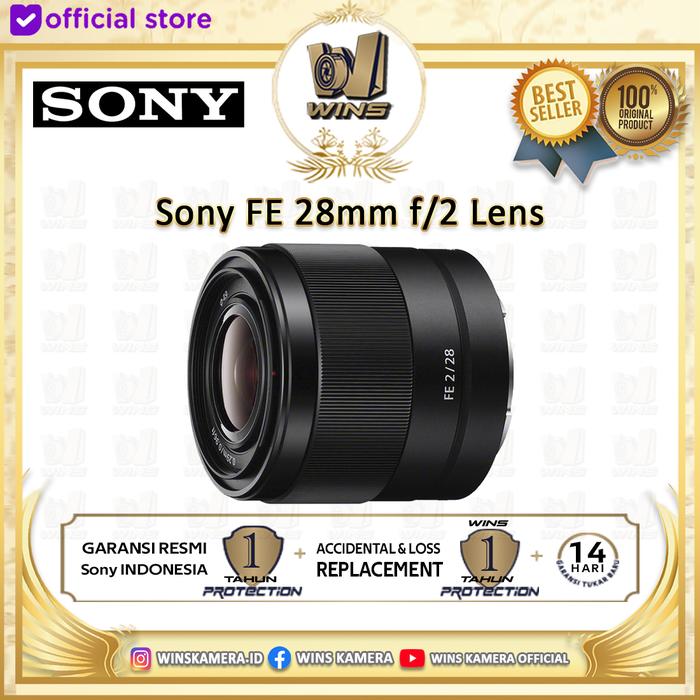 Gambar Lensa Sony FE 28mm F/2 - Garansi Resmi Sony dari WINS OFFICIAL STORE Kota Administrasi Jakarta Utara Tokopedia