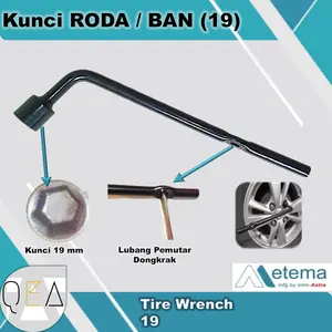 Kunci Roda Original C-RV, BRV, Mobilio, Grand Livina