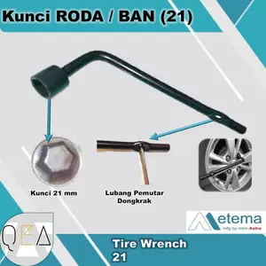 Kunci Roda Mobil / BAN Mobil Original Grandmax,Luxio