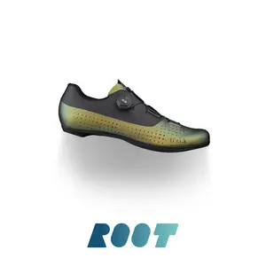 SEPATU ROAD BIKE FIZIK OVERCURVE R4 IRIDESCENT BEETLE/BLACK