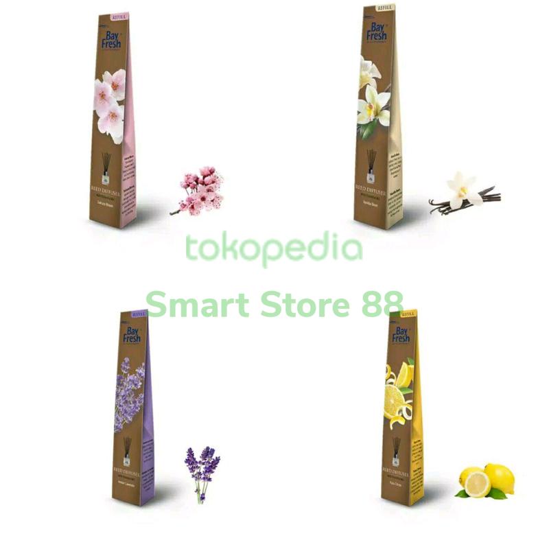 BAY FRESH REED DIFFUSER AIR FRESHENER AROMA THERAPHY PENGHARUM - Shop ...