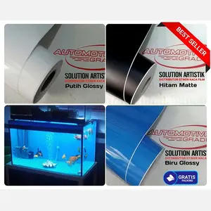 Scotlite Background Aquarium Lebar 60cm / Stiker Scotlet Aquarium