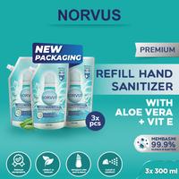 Gambar Hand Sanitizer Refill 3x 300ml - NORVUS dari Norvus Indonesia Kota Administrasi Jakarta Barat 1 Tokopedia
