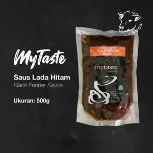 Saus Black Pepper My Taste / Saus Lada Hitam | 500gr