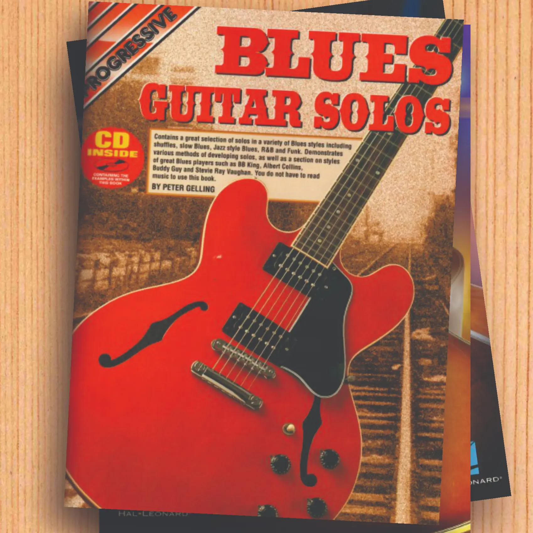 Buku Tablature Progressive Blues Guitar Solos FREE Audio/Mp3