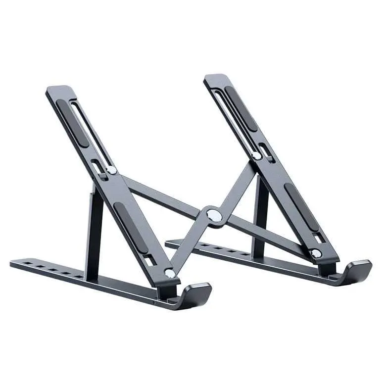 MC Laptop Stand Riser Foldable Adjustable Aluminium 7 Speed