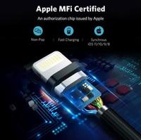 Gambar UGREEN Kabel Charger USB C Lightning iPhone 12 13 Pro Max MFI PD 20W - BLACK - 1M dari DERUMA TECHNOLOGY OFFICIAL Kota Administrasi Jakarta Barat 2 Tokopedia