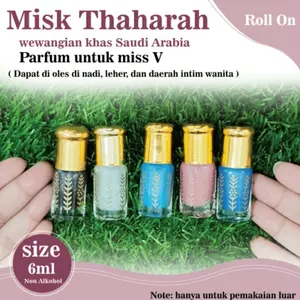 Misk Thaharah Parfum Miss V|Roll On misk white