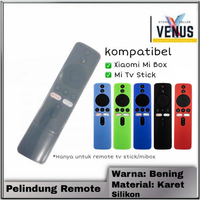 Gambar Cover Case Anti-Slip Pelindung Remote Mi Box S Tv Stick Silicone - Hitam dari Venus Mobile Kota Administrasi Jakarta Barat Tokopedia