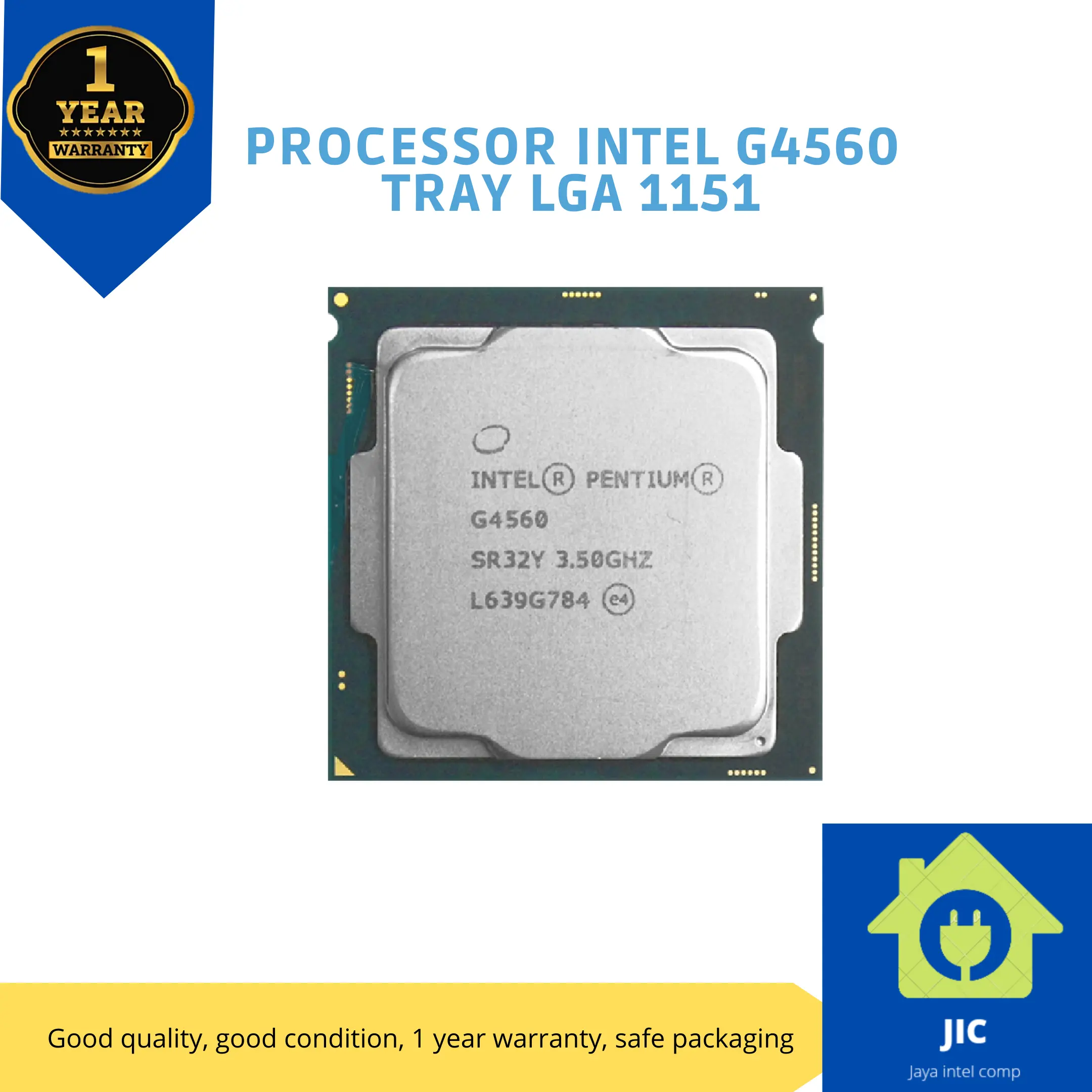 PROCESSOR INTEL G4560 TRAY LGA 1151