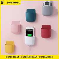 Gambar SUPERMALL Wall Mounted Holder Tempel Dinding / Gantungan Remote HP ATK - Merah Muda dari Supermall Nusantara Kota Administrasi Jakarta Barat 3 Tokopedia