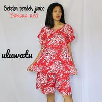 Gambar setelan pendek baby doll jumbo LD 130 kekinian dari uluwatu daster Kab. Badung 2 Tokopedia