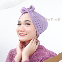 Gambar Turban Tali Jersey Korea Part 2 - Dustypink, All Size dari turbankinanti Kab. Karawang 1 Tokopedia