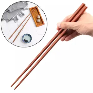 Sumpit Kayu Panjang Masak Hot Pot Bakmi Wooden Long Chopstick 32 42 cm