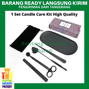 Candle Care Kit Wick Trimmer Set Gunting Sumbu Lilin Aroma Terapi BBW