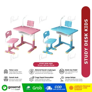 Set Meja Kursi premium Belajar Anak - Premium Study Desk