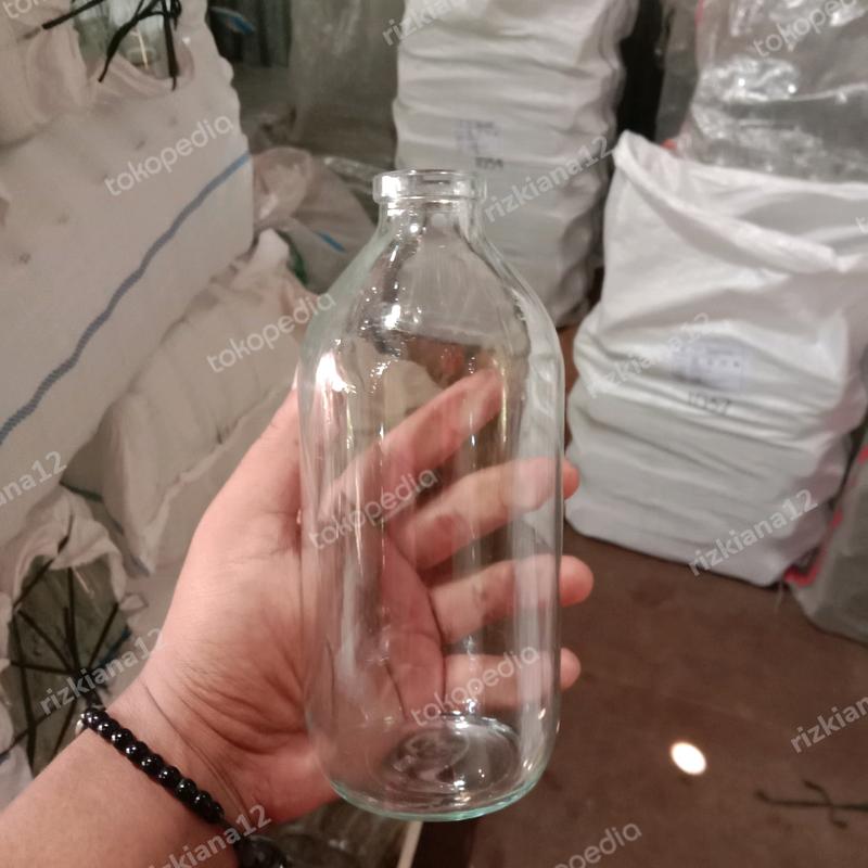 botol infus 500mli botol asi botol kaca botol cupang - Shop | Tokopedia