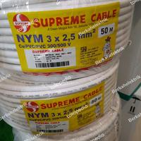Gambar kabel listrik nym 3x2.5 3x2,5 supreme 50m 50 meter dari Berkahelektrikp Kota Administrasi Jakarta Pusat 1 Tokopedia