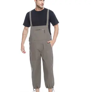 Celana overall pria longgar baju kodok cowok warna polos size xl murah