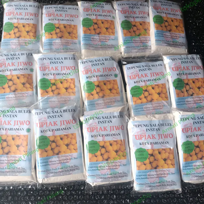Oleh-oleh khas Pariaman / Padang / Tepung Sala Lauak "Upiak Jiwo" 3
